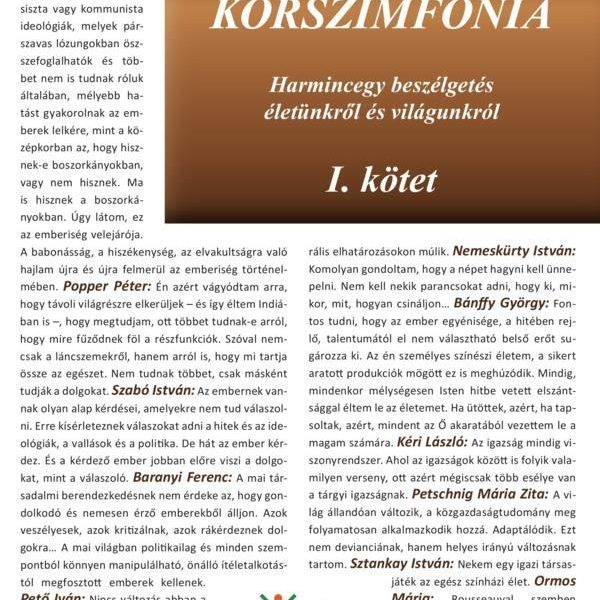 KORSZIMFÓNIA I-II.