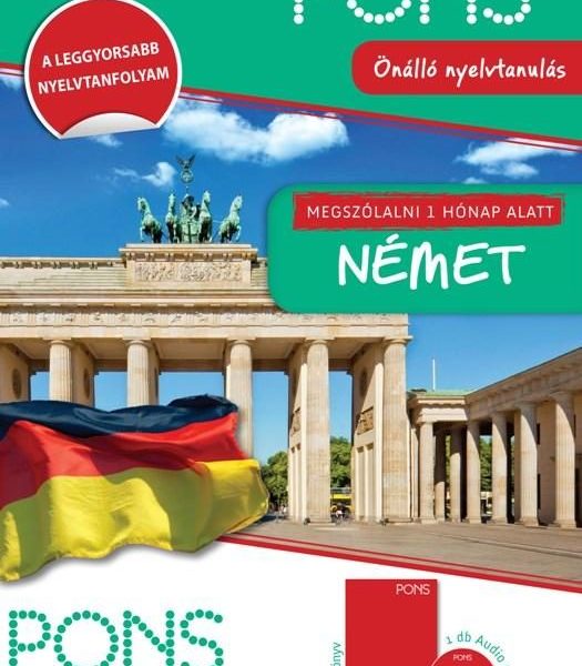 MEGSZÓLALNI 1 HÓNAP ALATT - NÉMET - CD-VEL (ÚJ)