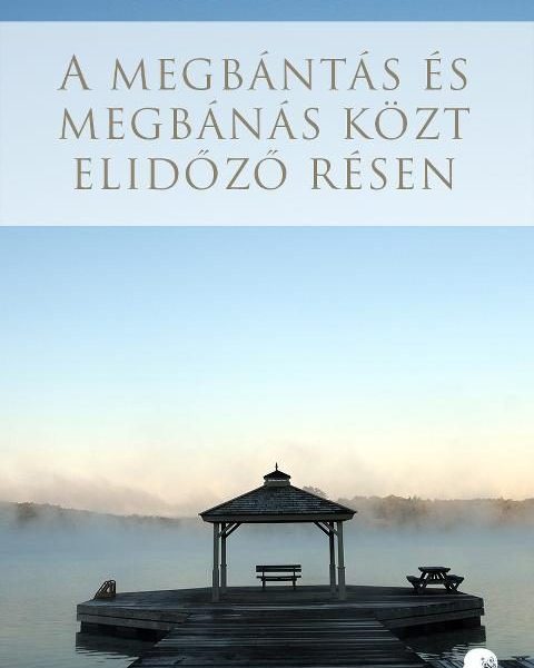 A MEGBÁNTÁS ÉS MEGBÁNÁS KÖZT ELIDŐZŐ RÉSEN