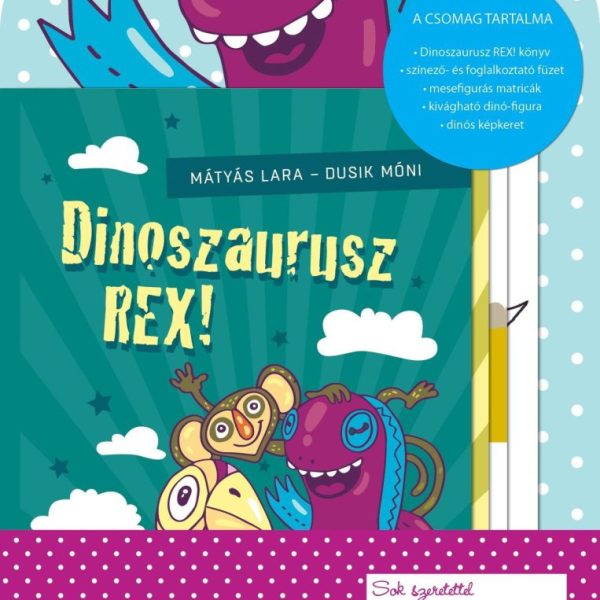DINOSZAURUSZ REX! - AJÁNDÉKCSOMAG