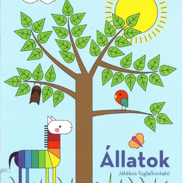 ÁLLATOK - JÁTÉKOS FOGLALKOZTATÓ (SZÍNEZZ ÉS JÁTSSZ!)