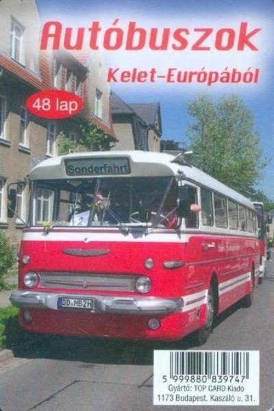 KÁRTYA - AUTÓBUSZOK KELET-EURÓPÁBÓL (48 LAP)