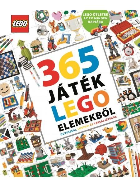 365 JÁTÉK LEGO ELEMEKBŐL - ÜGYESSÉGI, LOGIKAI ÉS TÁRSASJÁTÉKOK