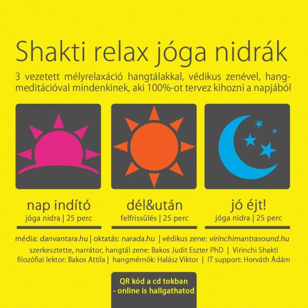 SHAKTI RELAX JÓGA NIDRÁK - CD -