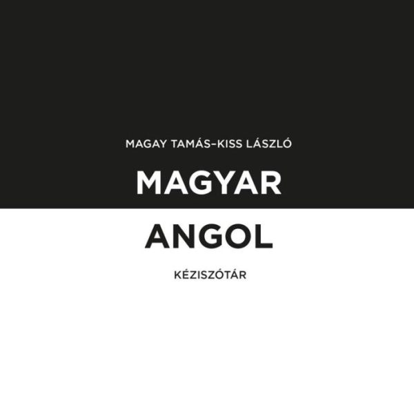 MAGYAR-ANGOL KÉZISZÓTÁR + ONLINE SZÓTÁRCSOMAG