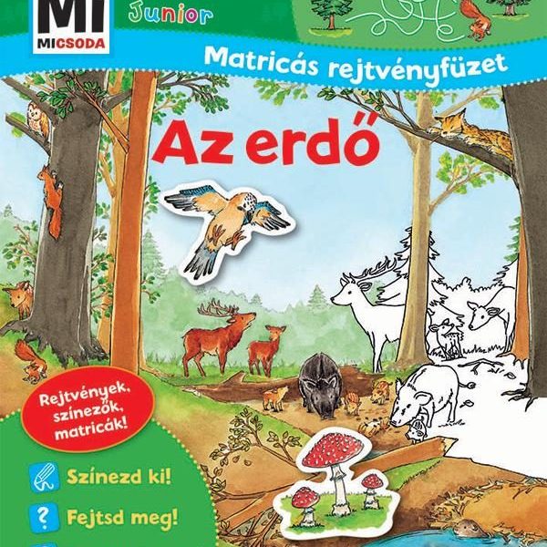AZ ERDŐ - MATRICÁS REJTVÉNYFÜZET (MI MICSODA JUNIOR)