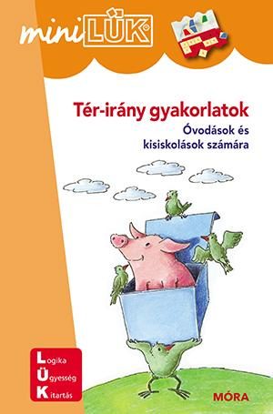 TÉR-IRÁNY GYAKORLATOK - ÓVODÁSOK ÉS KISISKOLÁSOK SZÁMÁRA(MINILÜK) narancs