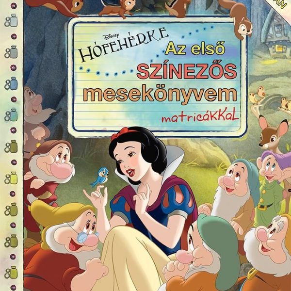 HÓFEHÉRKE - AZ ELSŐ SZÍNEZŐS MESEKÖNYVEM MATRICÁKKAL
