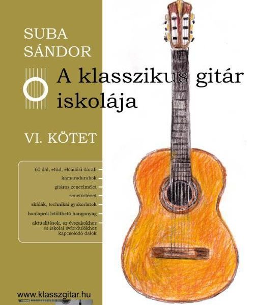 A KLASSZIKUS GITÁR ISKOLÁJA VI. - KÖTET