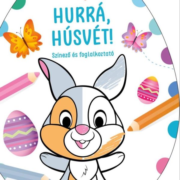 DISNEY BABY - HURRÁ, HÚSVÉT!  TOJÁS ALAKÚ SZÍNEZŐ