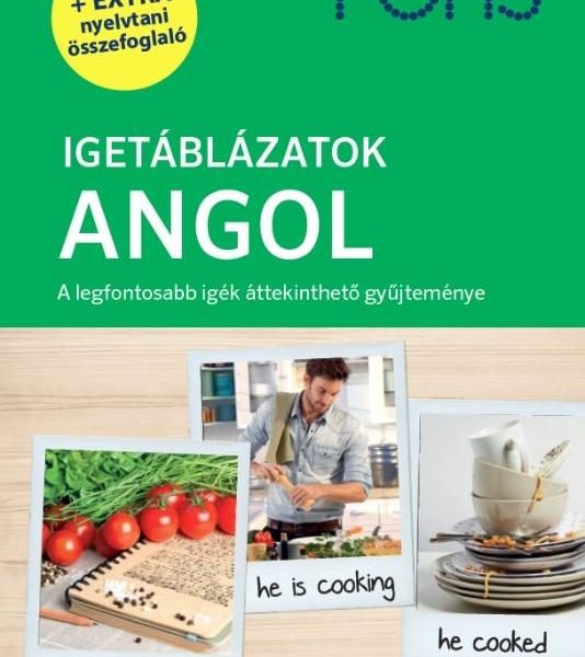 PONS IGETÁBLÁZATOK ANGOL (3. ÚJ, JAV. KIADÁS)