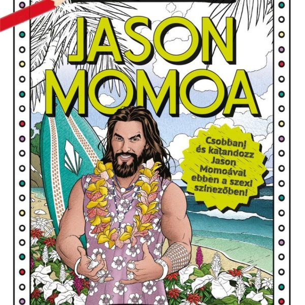 CRUSH & COLOR - JASON MOMOA (SZÍNEZŐ)