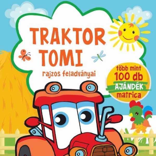 TRAKTOR TOMI RAJZOS FELADVÁNYAI - TÖBB MINT 100 DB AJÁNDÉK MATRICA
