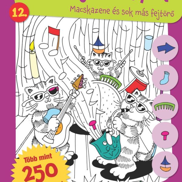 REJTETT KÉPEK 12. - MACSKAZENE ÉS SOK MÁS FEJTÖRŐK