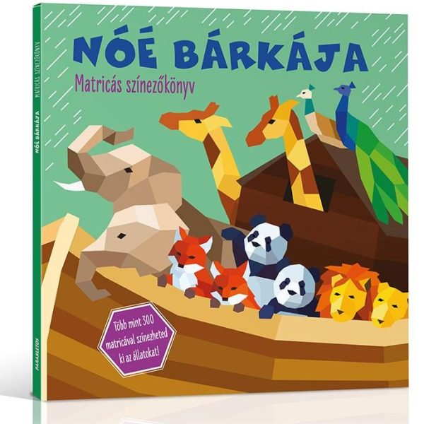 NÓÉ BÁRKÁJA - MATRICÁS SZÍNEZŐKÖNYV
