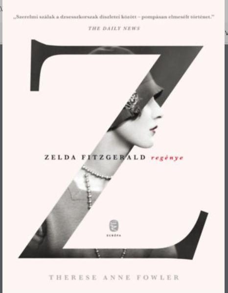 Z-ZELDA FITZGERALD REGÉNYE