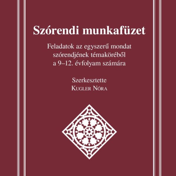 SZÓRENDI MUNKAFÜZET