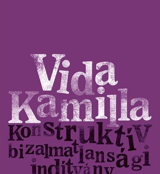 KONSTRUKTÍV BIZALMATLANSÁGI INDÍTVÁNY