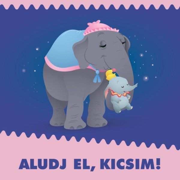 DISNEY BABY - ALUDJ EL, KICSIM! - ZÖRGŐS TEXTILKÖNYV
