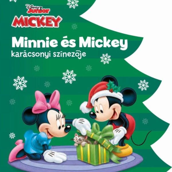 DISNEY - MINNIE ÉS MICKEY KARÁCSONYI SZÍNEZŐJE