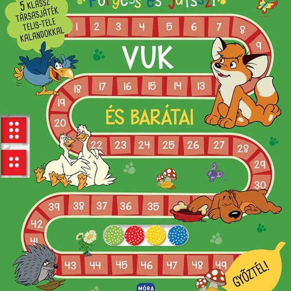 VUK ÉS BARÁTAI - PÖRGESS ÉS JÁTSSZ!