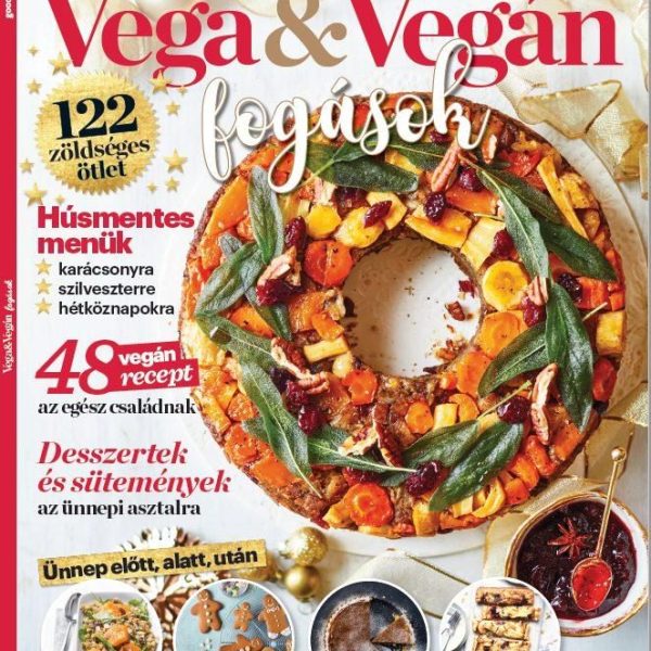 VEGA ÉS VEGÁN FOGÁSOK - BBC GOODFOOD BOOKAZINE