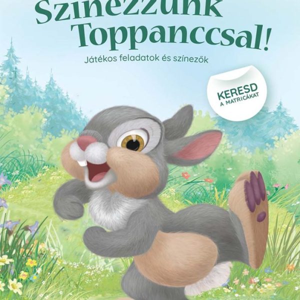 DISNEY NYUSZIK - SZÍNEZZÜNK TOPPANCCSAL!