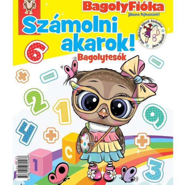 BAGOLYFIÓKA - SZÁMOLNI AKAROK! BAGOLYTESÓK KREATÍV FOGLALKOZTATÓ