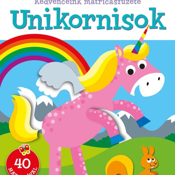 UNIKORNISOK - KEDVENCEINK MATRICÁSFÜZETE