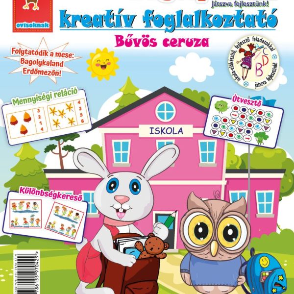 BAGOLYFIÓKA - BŰVÖS CERUZA KREATÍV FOGLALKOZTATÓ