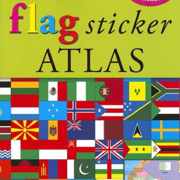 FLAG STICKER ATLAS (ANGOL)