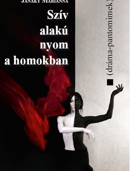 SZÍV ALAKÚ NYOM A HOMOKBAN