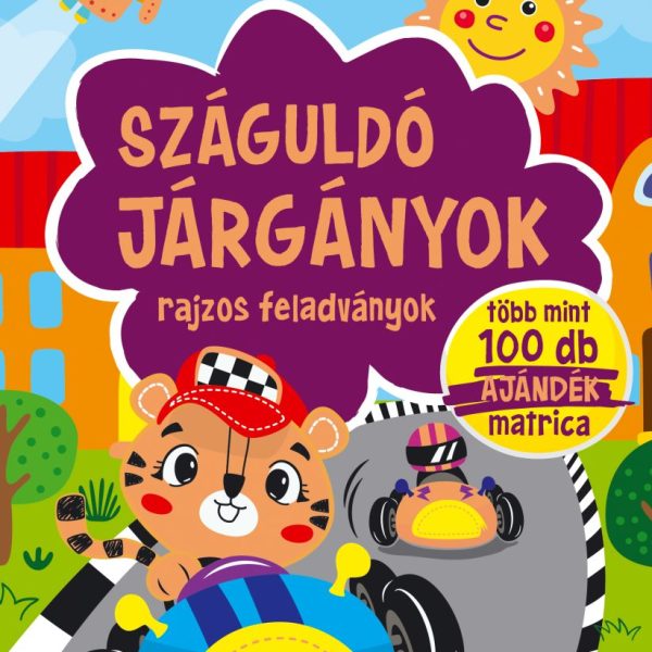 SZÁGULDÓ JÁRGÁNYOK - RAJZOS FELADVÁNYOK