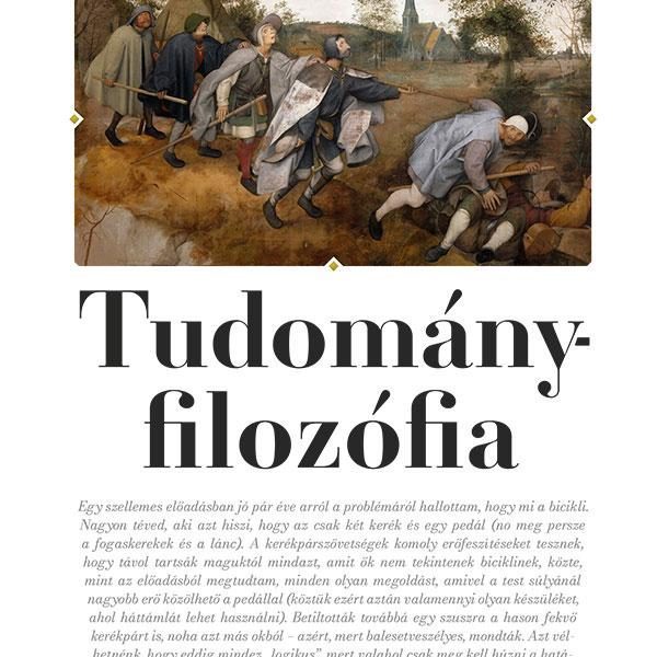 TUDOMÁNYFILOZÓFIA