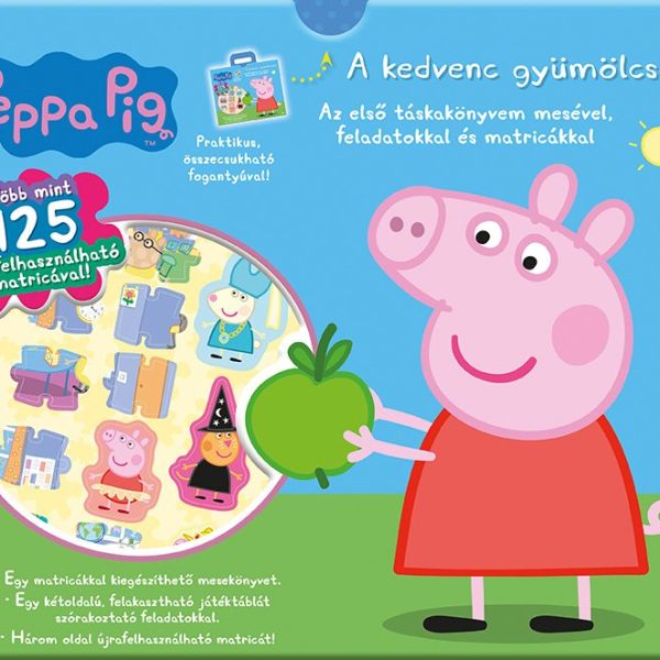 PEPPA MALAC: A KEDVENC GYÜMÖLCSÖM  TÁSKAKÖNYV
