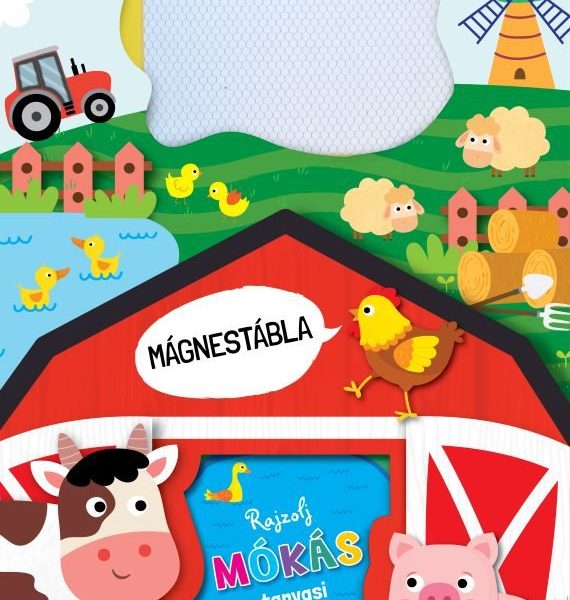 MÁGNESTÁBLA - RAJZOLJ MÓKÁS TANYASI ÁLLATOKAT
