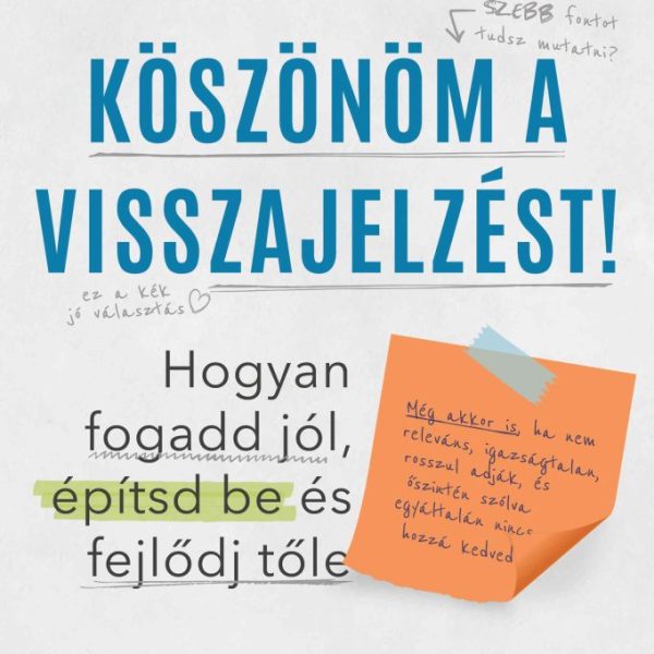 KÖSZÖNÖM A VISSZAJELZÉST