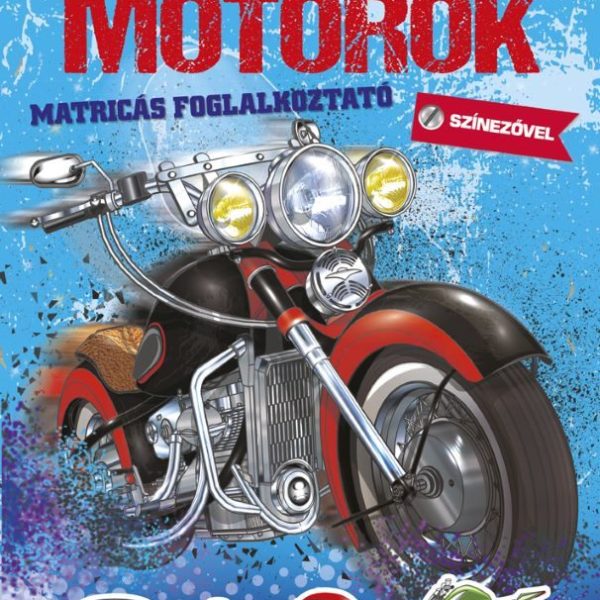 ÓRIÁS MOTOROK - MATRICÁS FOGLALKOZTATÓ SZÍNEZŐVEL