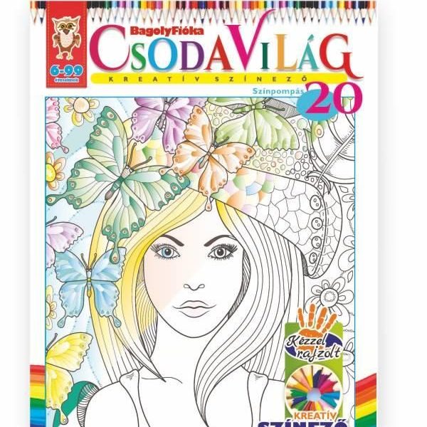 CSODAVILÁG KREATÍV SZÍNEZŐ 20. - SZÍNPOMPÁS