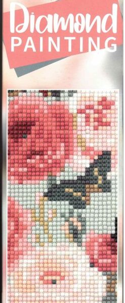 GYÉMÁNT KIRAKÓ - 20X20CM VÁSZONKÉP RÓZSÁK