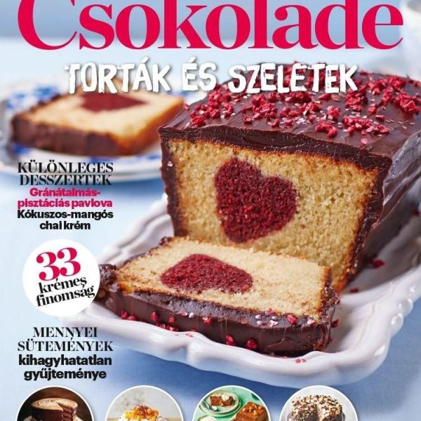 CSOKOLÁDÉ TORTÁK ÉS SZELETEK -BBC GOODFOOD BOOKAZINE 2024/1