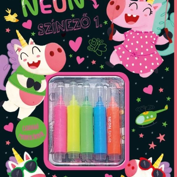 NEON SZÍNEZŐ 1. ( 5 DB FILCTOLLAL)