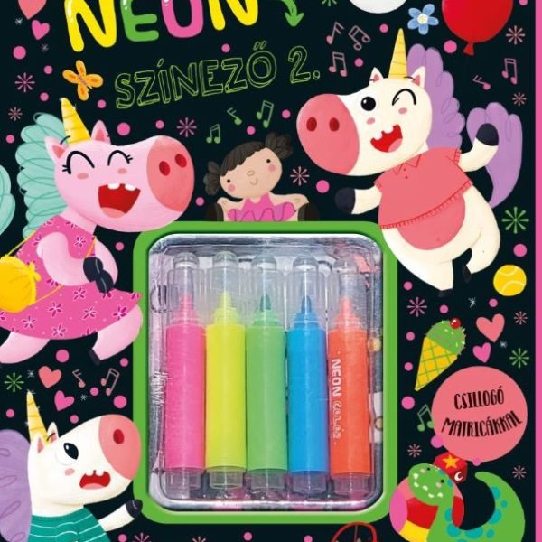 NEON SZÍNEZŐ 2. (5DB FILCTOLLAL)