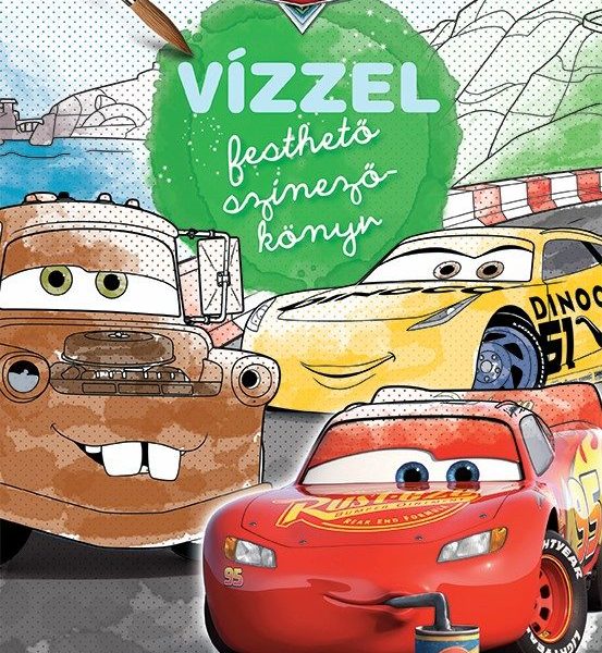 VÍZZEL FESTHETŐ SZÍNEZŐKÖNYV - VERDÁK