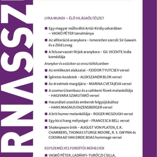 PARNASSZUS 2024/2