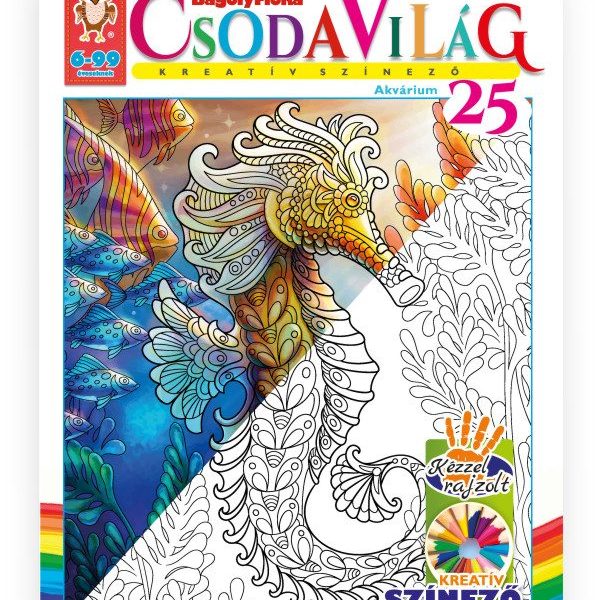 CSODAVILÁG KREATÍV SZÍNEZŐ 25. - AKVÁRIUM