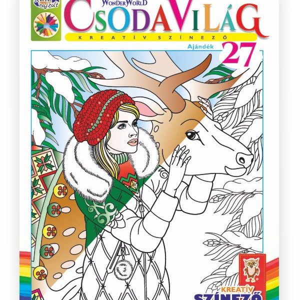 CSODAVILÁG KREATÍV SZÍNEZŐ 27. - AJÁNDÉK