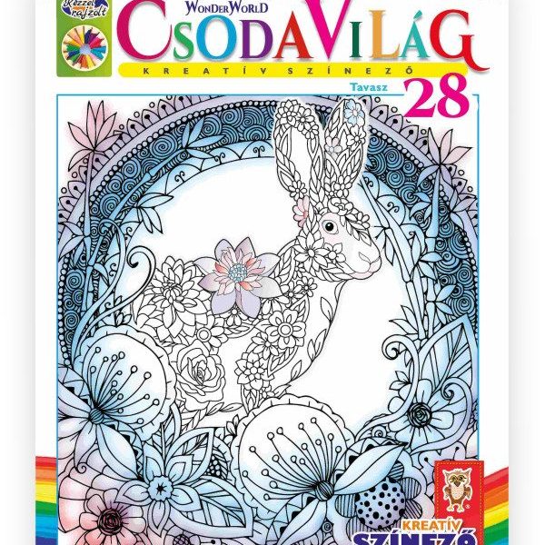 CSODAVILÁG KREATÍV SZÍNEZŐ 28. - TAVASZ