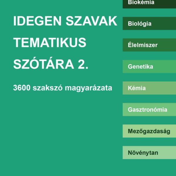 IDEGEN SZAVAK TEMATIKUS SZÓTÁRA 2.