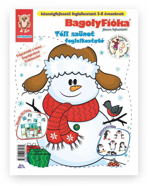 BAGOLYFIÓKA KREATÍV FOGLALKOZTATÓ FÜZET - TÉLI SZÜNET